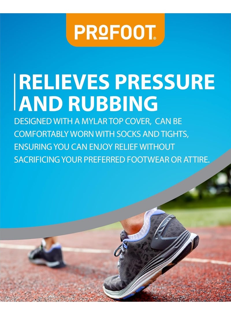 برو فوت وسائد الكالو، إسفنج ناعم لتخفيف فوري لآلام الكالو، أكثر فعالية بنسبة 50% من العلامات التجارية الأخرى، 6 قطع - Image 3